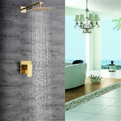 Gold Exposed Shower System